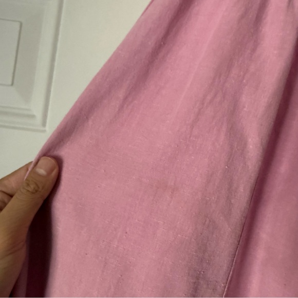 ILANA KOHN lilac lavender pink purple cotton balloon barrel wide leg pants - Picture 5 of 7